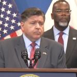 Illinois Gov. JB Pritzker and Chicago Mayor Brandon Johnson take questions about the city’s lawsuit against the federal deployment of troops to Illinois.