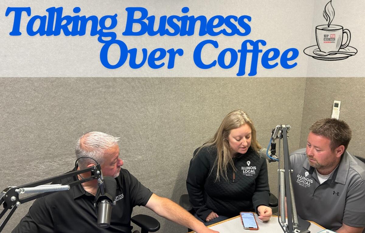 Talking Business Over Coffee with Illinois Local Holiday Market