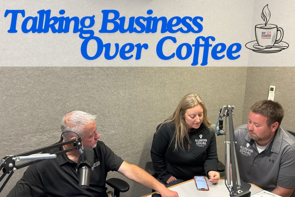 Talking Business Over Coffee with Illinois Local Holiday Market