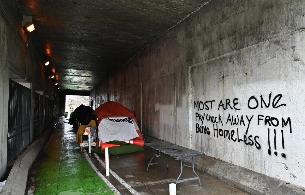 New, stringent Trump administration rules on federal funding to help provide residences for people without homes could cast them back out onto the street in Chicago and across Illinois. (Credt: Victor Hilitski/Illinois Answers Project file photo)