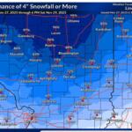 NWS Snowfall graphic