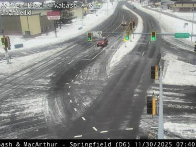 More than 8.5 inches of snow fell in the Springfield area by Sunday morning.