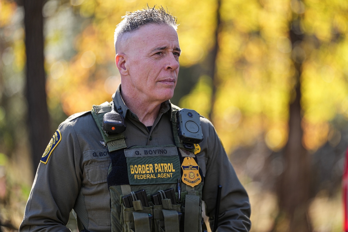 U.S. Border Patrol Commander at large Gregory Bovino looks on, Monday, Nov. 17, 2025, in Charlotte, N.C. (AP Photo/Matt Kelley)