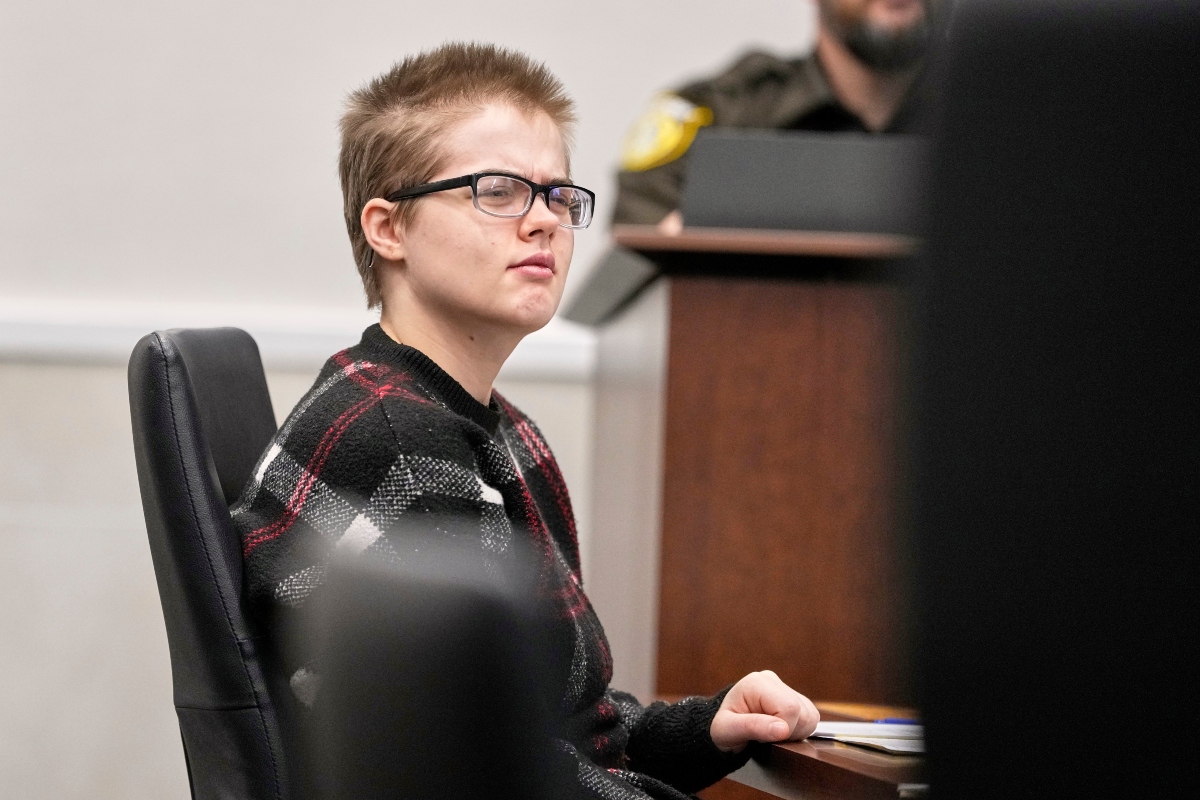 FILE - Morgan Geyser appears in a Waukesha County courtroom, Jan. 9, 2025, in Waukesha, Wis. (AP Photo/Morry Gash, file)