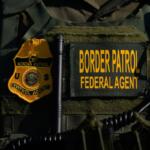 FILE - A Federal Patrol agent's badge is seen near an Immigration and Customs Enforcement facility in Broadview, Ill., Oct. 3, 2025. (AP Photo/Erin Hooley, File)