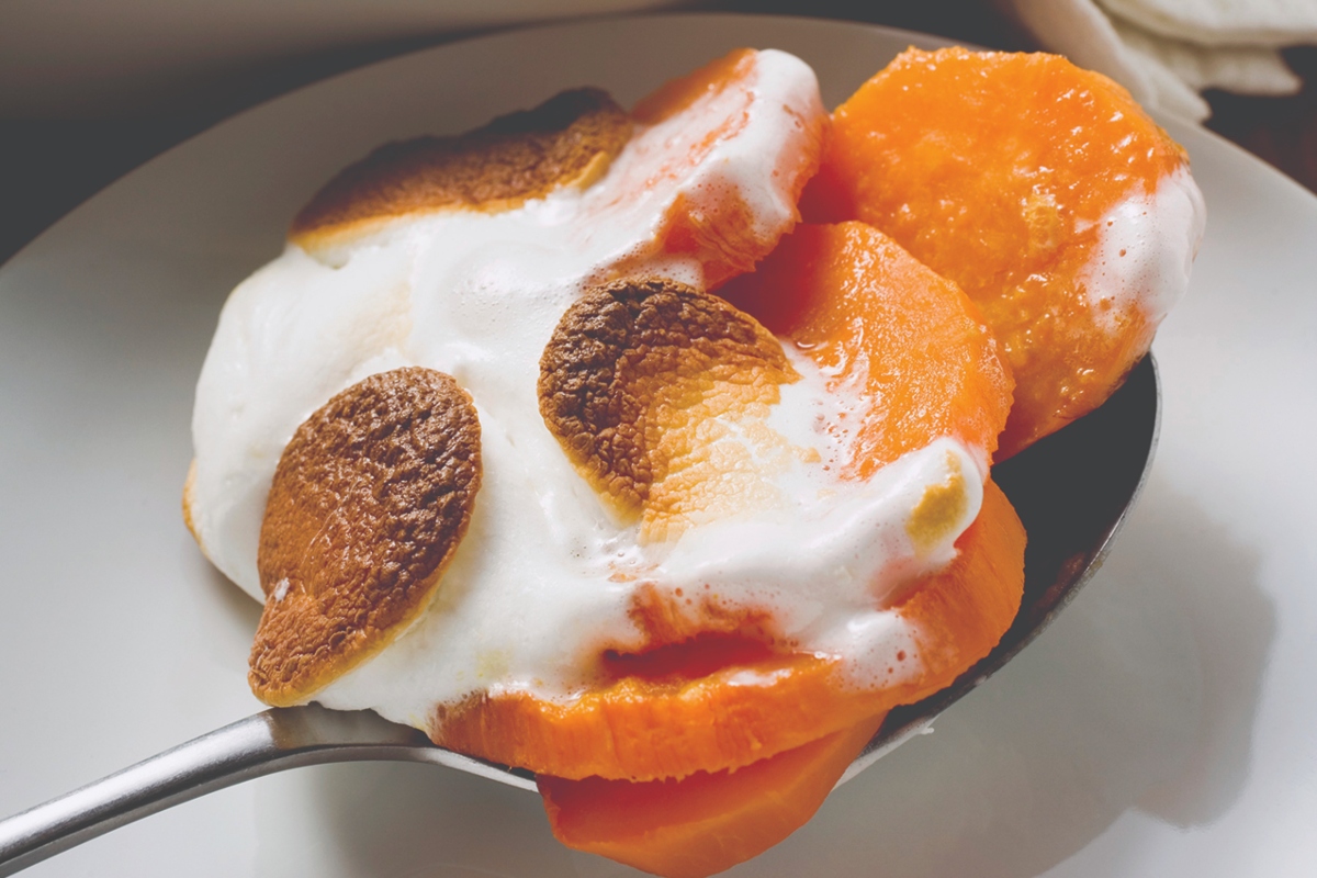 Those who want to make their sweet potatoes a little more sweet this holiday season can try this recipe for "Sweet Potato Marshmallow Gratin."