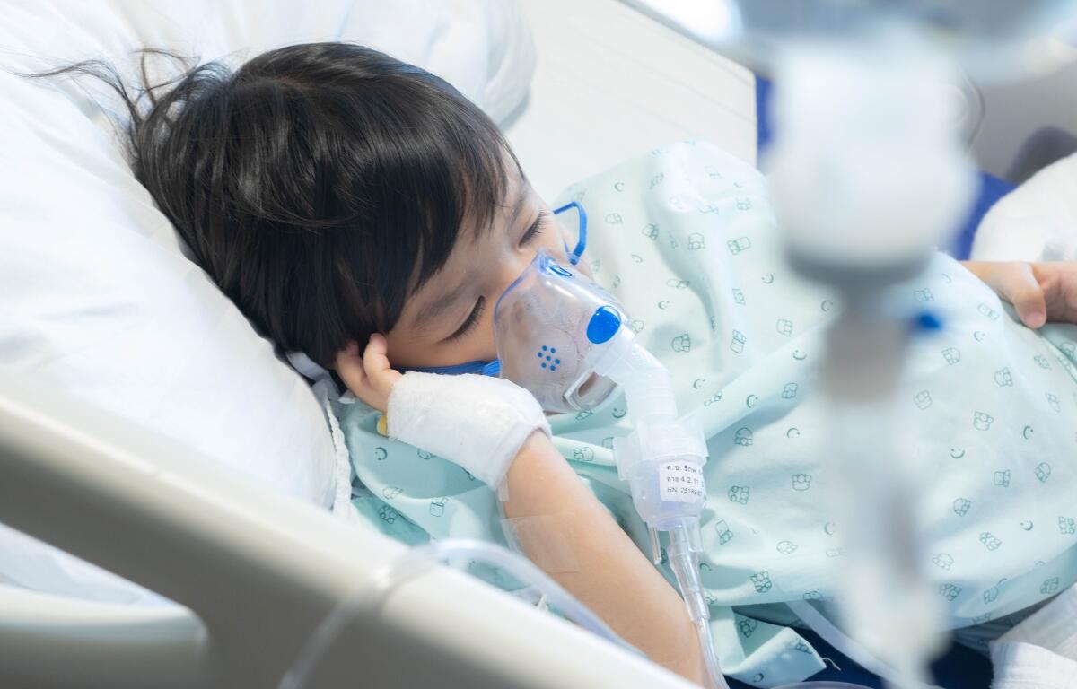 A child can be ill with RSV.