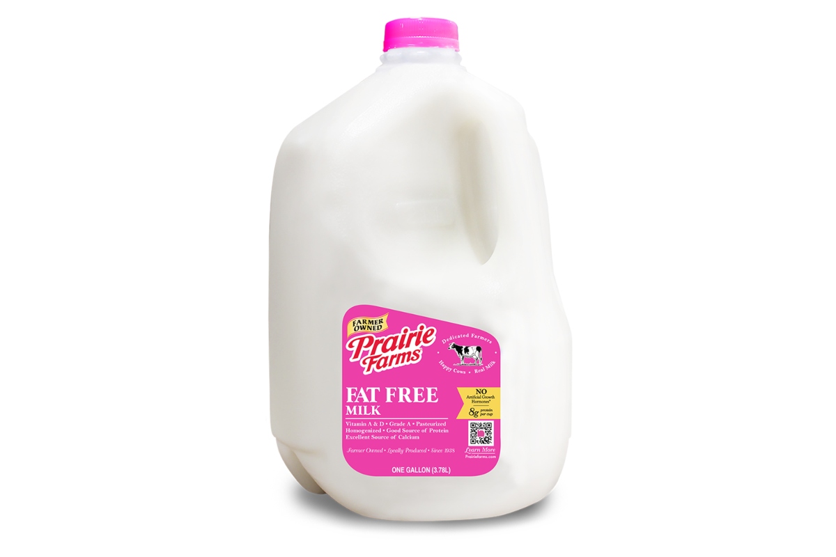 Prairie Farms fat free milk