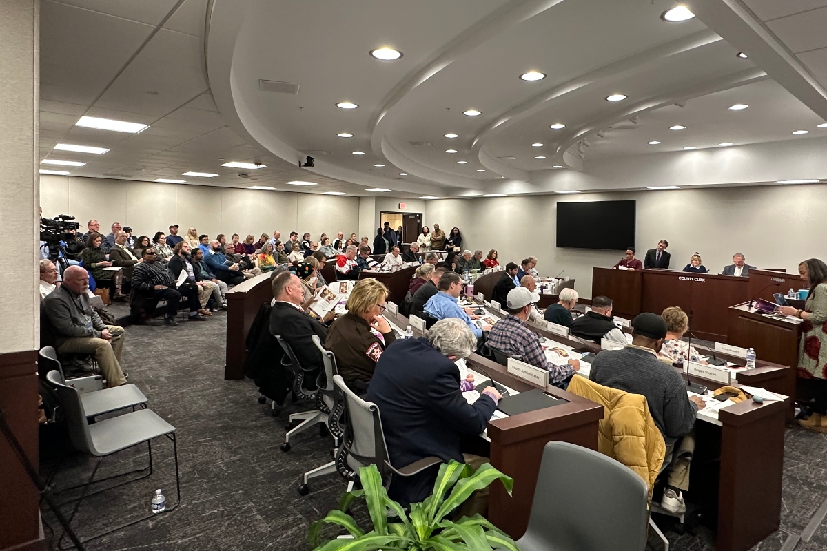 The Sangamon County Board met Tuesday, December 11.