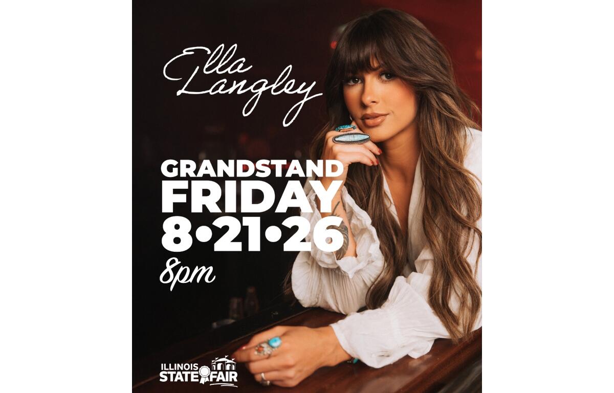 Ella Langley will perform at the Illinois State Fair.