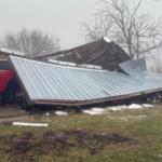 Storm damage was reported from possible tornadoes Sunday in Macon County.