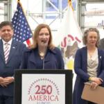 A press conference was held Wednesday at Navy Pier in Chicago to outline how Illinois will mark America's 250th birthday.