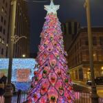 The downtown Springfield Christmas tree was officially illuminated Wednesday night.