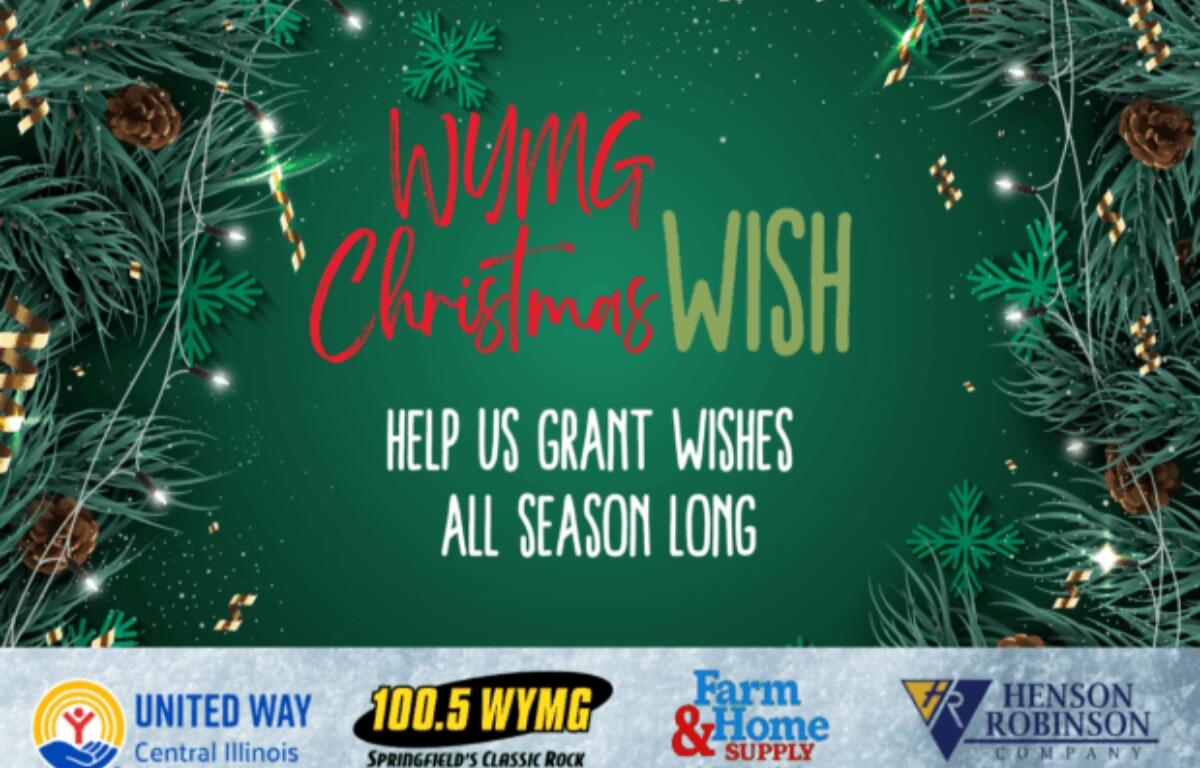 WYMG's "Classic Rock-a-Thon" for "Christmas Wish" is Friday, December 5.