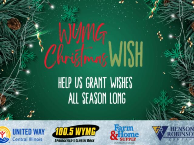 WYMG's "Classic Rock-a-Thon" for "Christmas Wish" is Friday, December 5.
