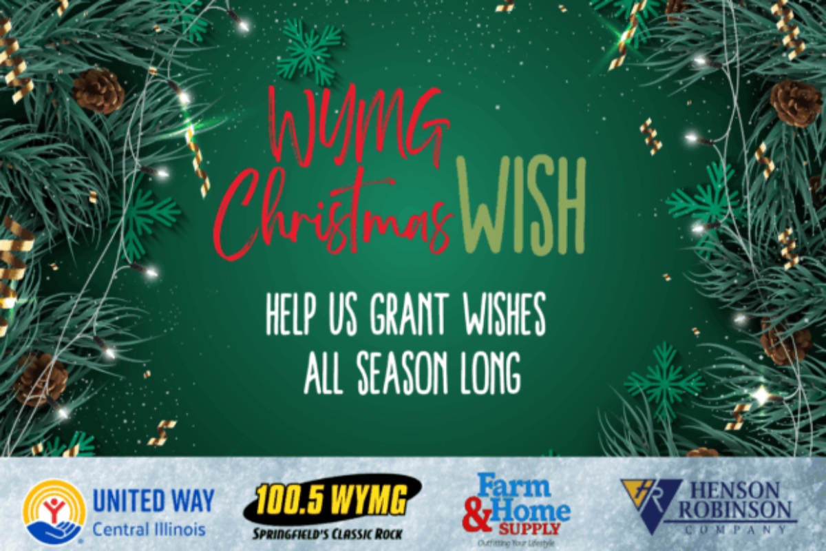 WYMG's "Classic Rock-a-Thon" for "Christmas Wish" is Friday, December 5.