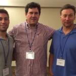 Bill Clutter (center)