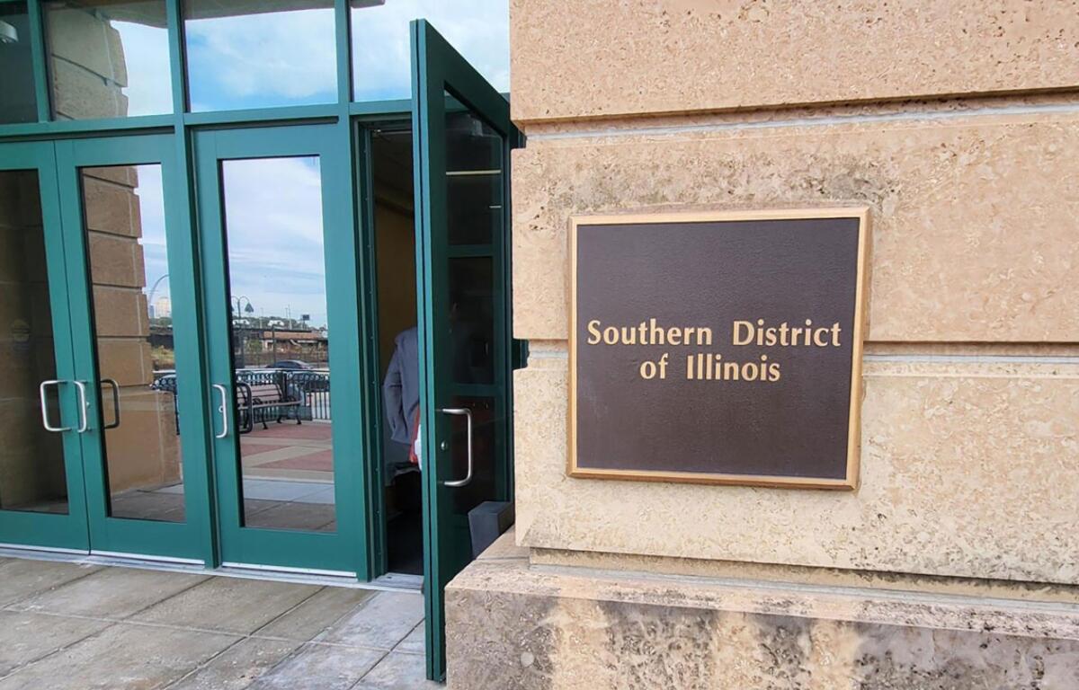 The federal courthouse for the Southern District of Illinois is pictured in East St. Louis. (Capitol News Illinois file photo by Peter Hancock)