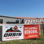 A sign outside a once dying mall in Marion in Southern Illinois promises a brighter future, thanks to a $112 million bond deal made possible by the state and taxpayers dollars. (Credit: Janelle O’Dea, Illinois Answers Project)