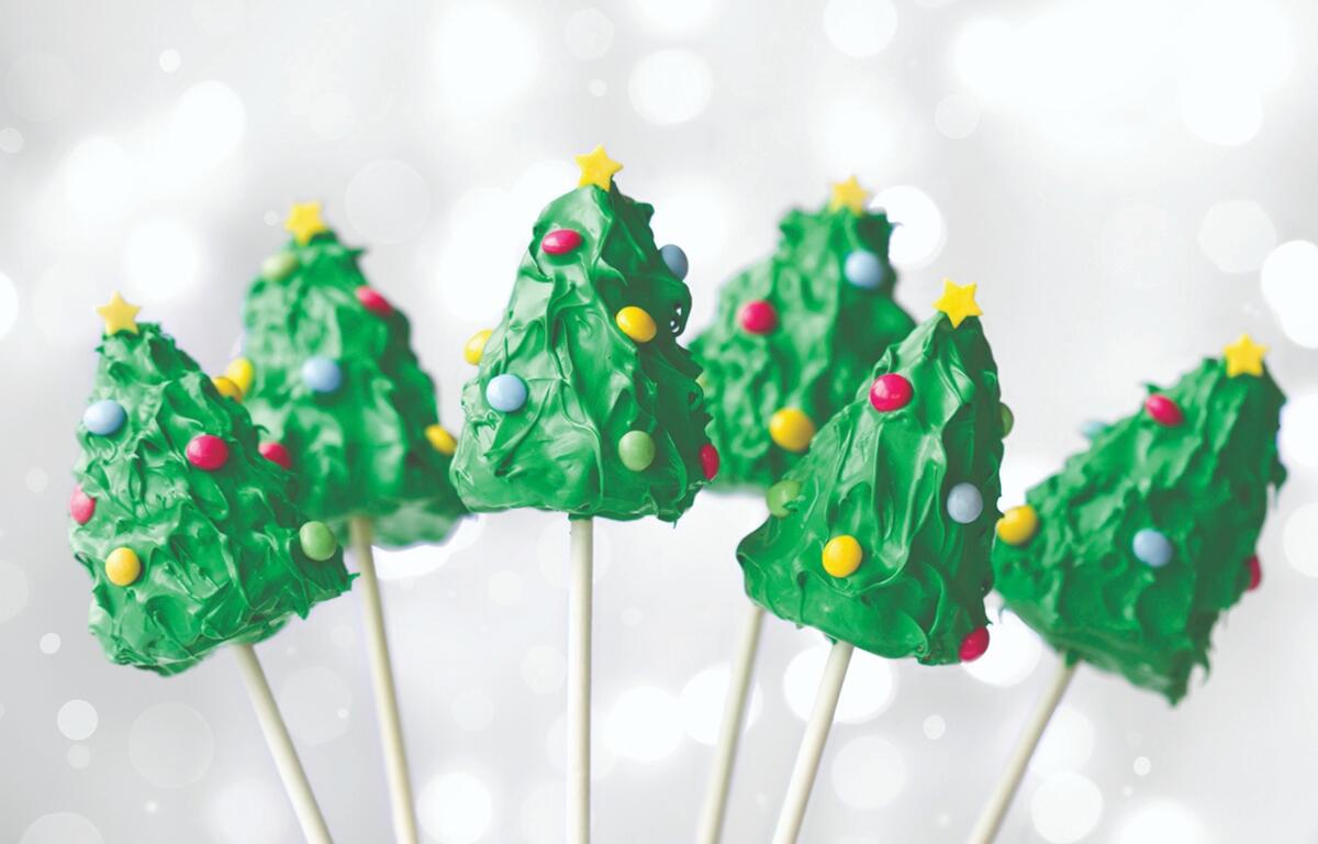 Holiday cake pops
