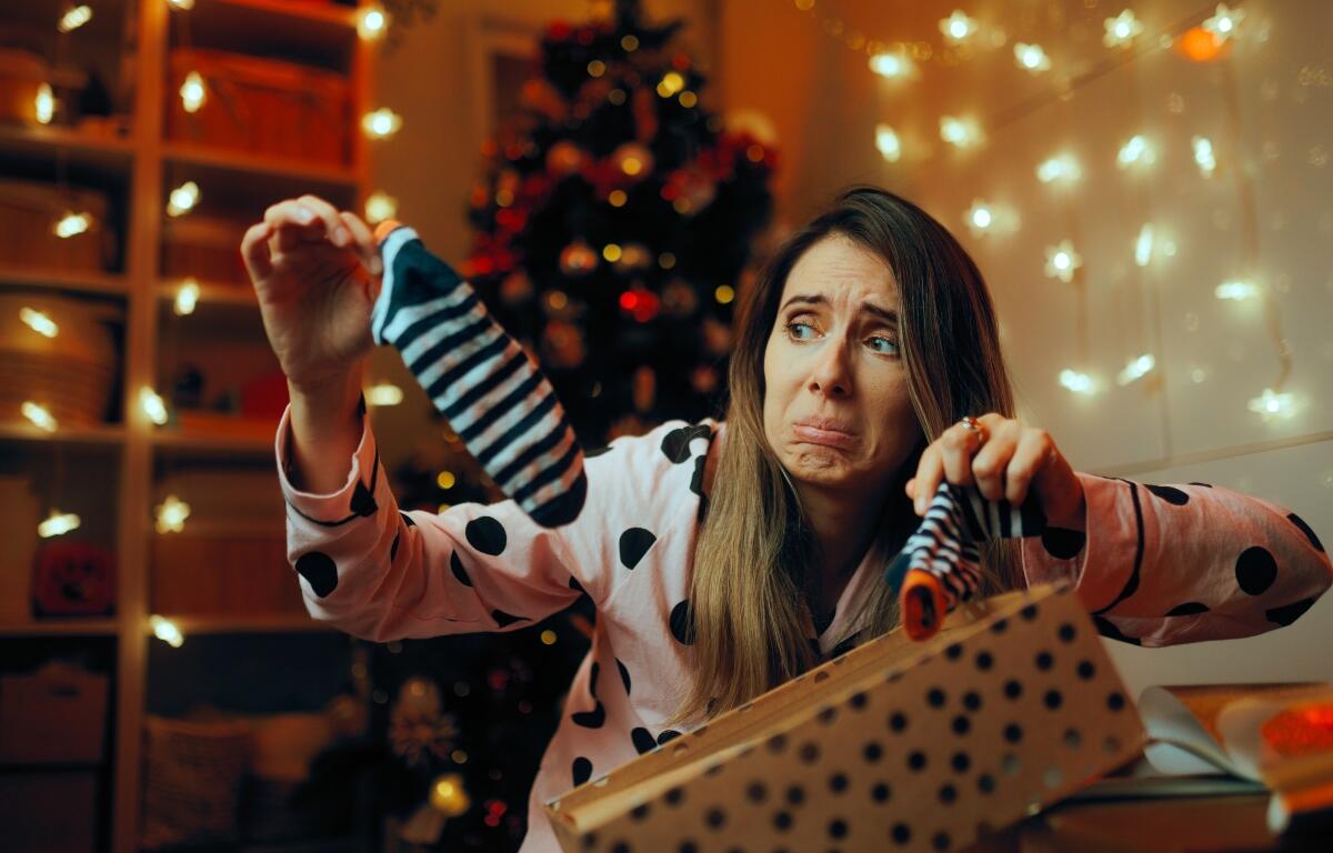 A lottery ticket might be a better gift than socks.