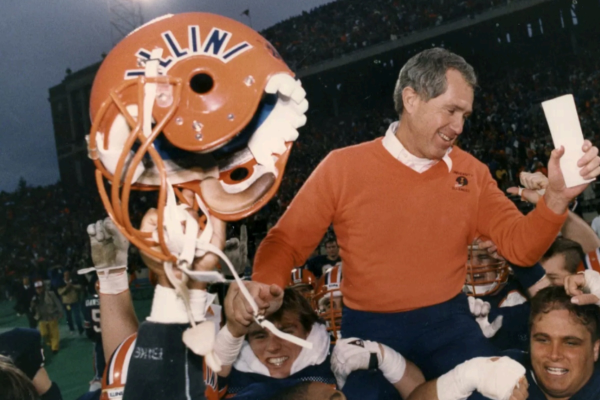 Former University of Illinois Football Coach Mike White