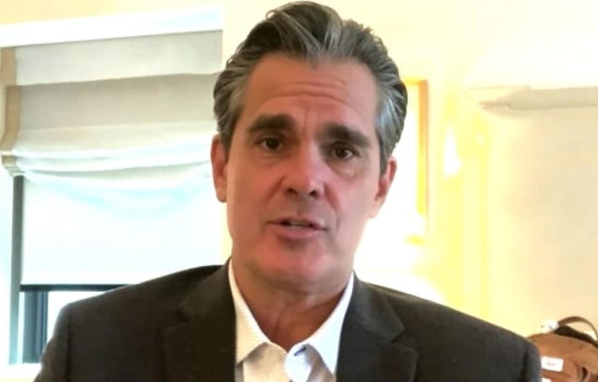 Chip Caray is the television play-by-play voice of the St. Louis Cardinals.