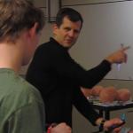 High school student take part in a "boot camp" hosted by HSHS.