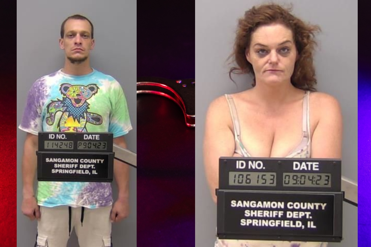 Christopher Rixner (left) and Melissa Hubbard are wanted by the Sangamon County Sheriffs Department for Retail Theft.