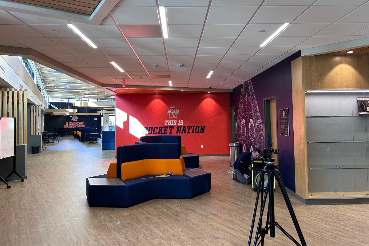 Sangamon County's 1% sales tax for school infrastructure helped pay for a new addition at Rochester High School.