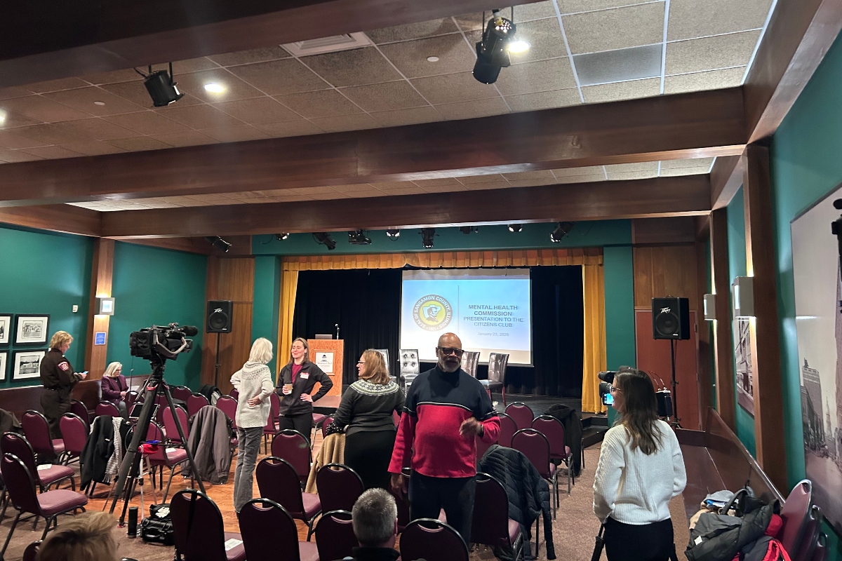 The Citizens Club of Springfield hosted a discussion on mental health and a proposed 708 Mental Health Board.