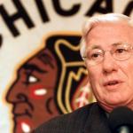 FILE - Bob Pulford answers questions, Dec. 2, 1999 in Chicago. (AP Photo/Fred Jewell, File)