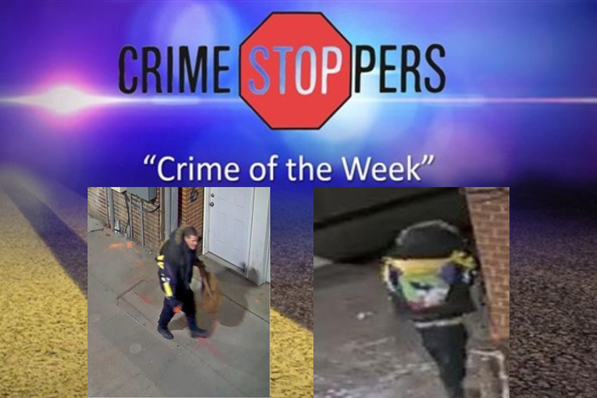 Can you identify this suspect, accused of causing damage and stealing copper from a Springfield church?