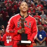 Derrick Rose received the NBA MVP award in 2011.