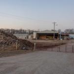 Alstat Wood Productions sits along Illinois 127 Feb. 12, 2026 in Du Quoin, Illinois, where five of the men detained were working.