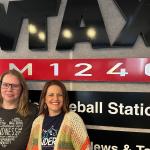 Amy Kusha (left) and Dana Ball of "Feral Funders."