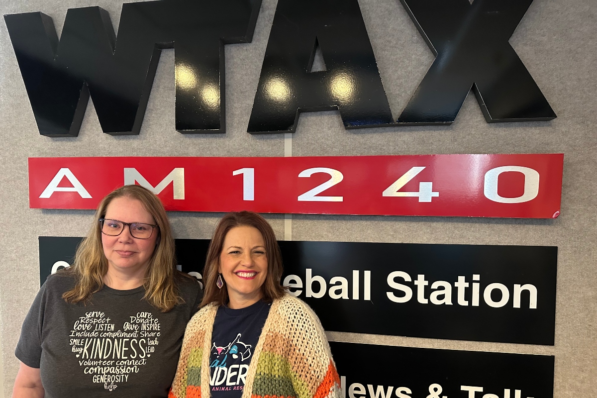 Amy Kusha (left) and Dana Ball of "Feral Funders."