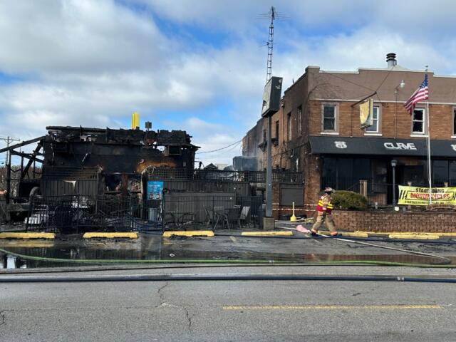 Fire caused extensive damage to the Curve Inn Friday, Feb. 20.