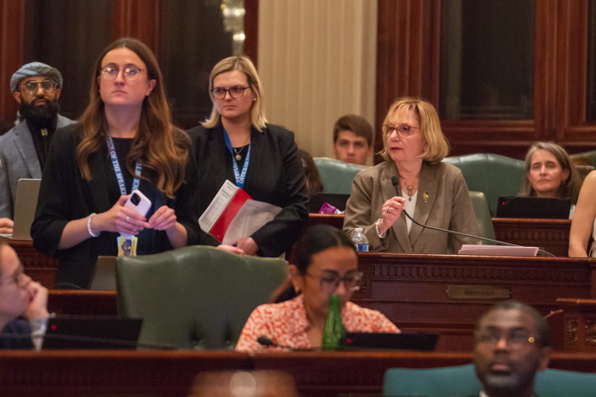 Rep. Robyn Gabel has filed a motion to take a second vote on a bill that would give state regulators authority to review and approve homeowners’ insurance rates in Illinois. (Capitol News Illinois file photo by Jerry Nowicki)