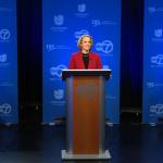 Republican candidates for U.S. Senate participate in a debate hosted by hosted by ABC-7 Chicago in partnership with Univision and the League of Women Voters on Feb. 11, 2026. (Screenshot of ABC-7’s debate feed)