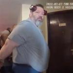 In this screengrab made from body camera footage provided by the Othello, Wash., Police Department, police officers arrest U.S. Immigration and Customs Enforcement supervisor Koby Williams in July 2022 during an underage sex sting operation. (Othello Police Department via AP) Screenshot