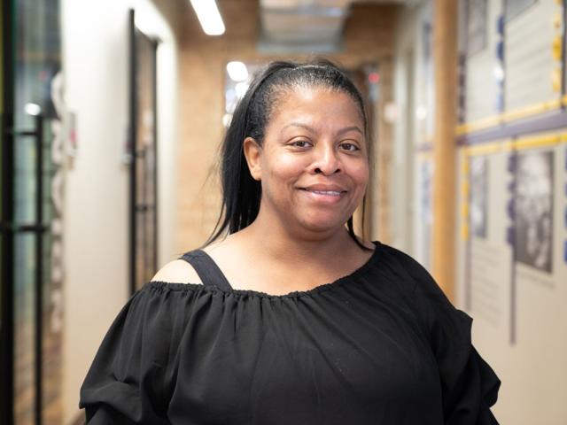 Pamela Franks is a home child care provider in Springfield who relies on money from federal child care and family services programs that are under threat from the Trump administration. (photo submitted by SEIU Healthcare Illinois via Capitol News Illinois)