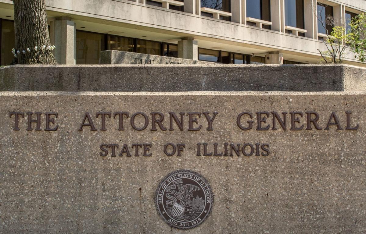 The Illinois Attorney General building is pictured in Springfield. (Capitol News Illinois file photo)
