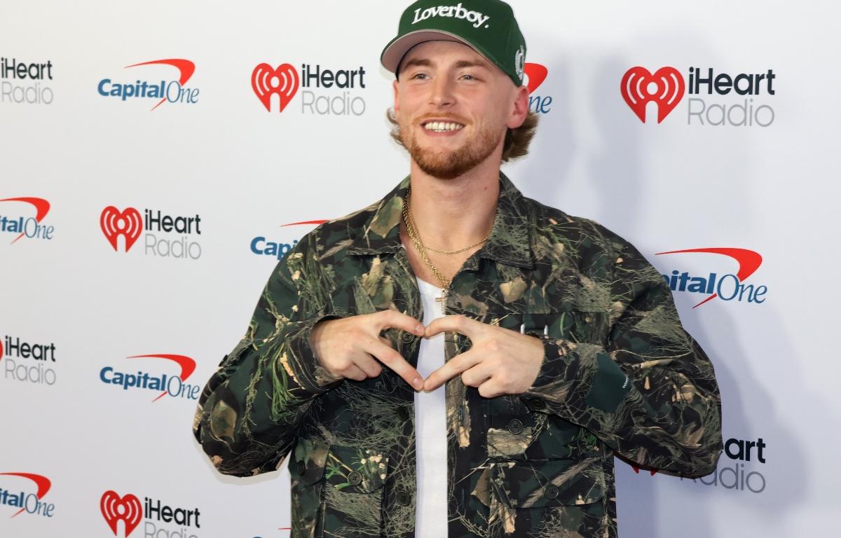 Bailey Zimmerman at the 2025 iHeartRadio Music Festival held at T-Mobile Arena in Las Vegas, USA on September 19, 2025.