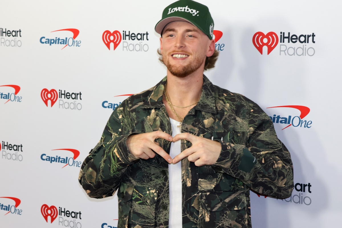Bailey Zimmerman at the 2025 iHeartRadio Music Festival held at T-Mobile Arena in Las Vegas, USA on September 19, 2025.