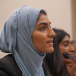 Rep. Nabeela Syed, sponsor of a prescription drug board bill, speaks at a committee meeting Tuesday, March 25. Although the bill faced many concerns from lawmakers, it passed out of committee pending an amendment. (Capitol News Illinois photo by Jenna Schweikert)