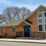 Clear skies above an Envision Unlimited community integrated living arrangement, a group home for adults with disabilities, in the Chicago area. (Medill Illinois News Bureau, Photo by Rebecka Pieder)