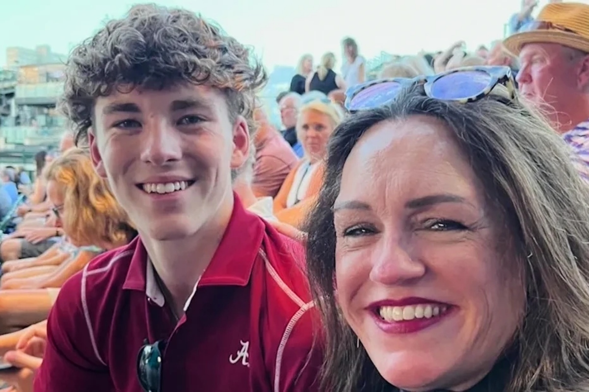 This undated photo shows James "Jimmy" Gracey, left, with his aunt Beth Marren O'Reilly.