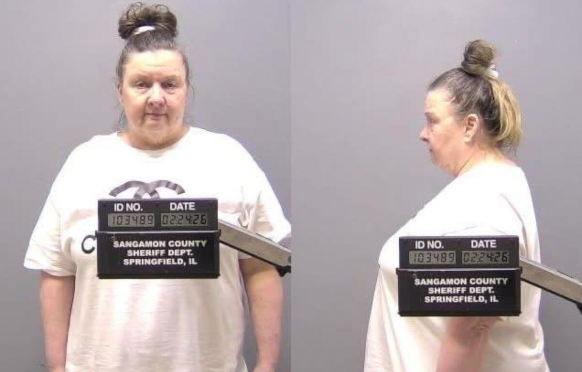 Gena English-Wheat, 59, arrested February 24 on a charge of Concealment of Death.