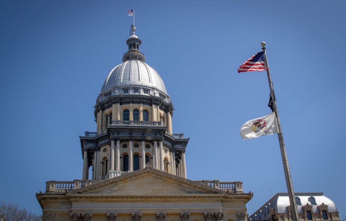 The Illinois State Capitol in Springfield. (Capitol News Illinois photo by Jerry Nowicki)